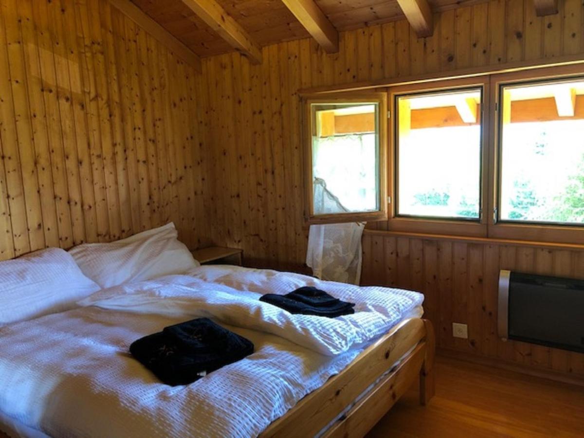 A L'Oree Du Bisse Anzère Exteriör bild